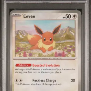 EEVEE 074/131 – Prismatic Evolutions – PSA 9