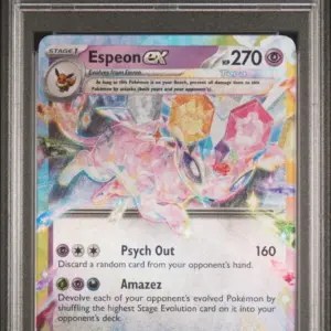 ESPEON ex 034/131 – Prismatic Evolutions – PSA 9 (120497683)