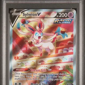 FA/SYLVEON V 184/203 – Evolving Skies – PSA 9