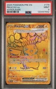 PIKACHU ex 179/131 – Prismatic Evolutions – PSA 9 (120497692)