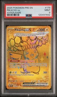 PIKACHU ex 179/131 – Prismatic Evolutions – PSA 9 (120497692)