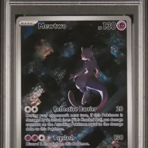 MEWTWO 052/SVP – Scarlet & Violet Black Star Promos – PSA 9