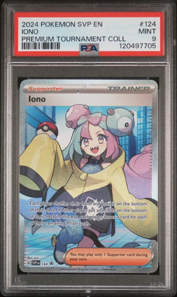 IONO 124/SVP – Scarlet & Violet Black Star Promos – PSA 9 (120497705)
