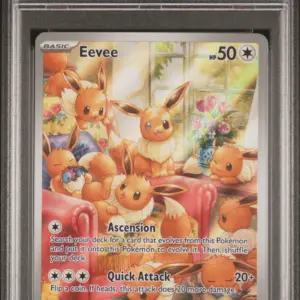 EEVEE 188/167 – Twilight Masquerade – PSA 9