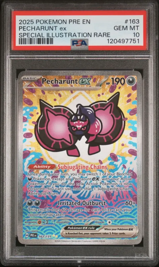 PECHARUNT ex 163/131 – Prismatic Evolutions – PSA 10