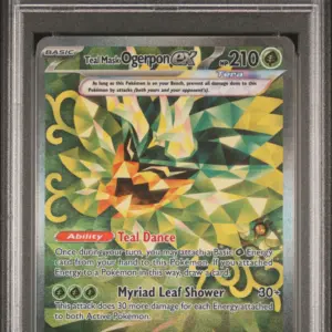 TEAL MASK OGERPON ex 211/167 – Twilight Masquerade – PSA 9