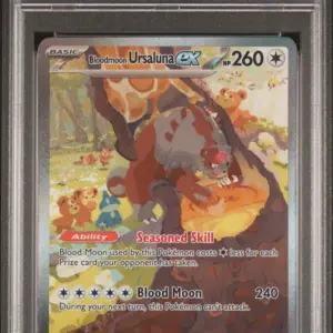 BLOODMOON URSALUNA ex 216/167 – Twilight Masquerade – PSA 9