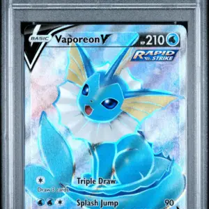 FA/VAPOREON V 172/203 – Evolving Skies – PSA 7