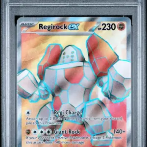 REGIROCK ex 214/182 – Destined Rivals – PSA 10