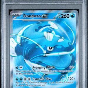 DONDOZO ex 211/182 – Destined Rivals – PSA 10