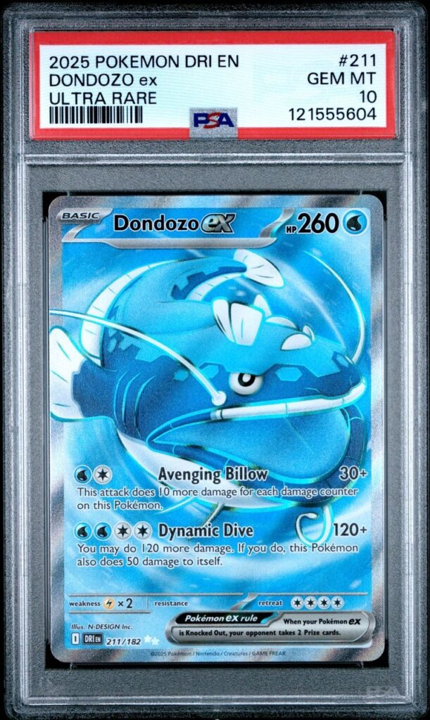 DONDOZO ex 211/182 – Destined Rivals – PSA 10