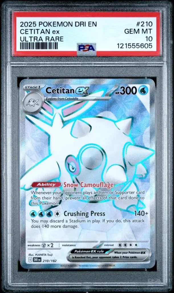 CETITAN ex 210/182 – Destined Rivals – PSA 10