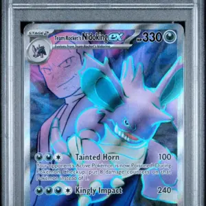 ROCKET'S NIDOKING ex 216/182 – Destined Rivals – PSA 10