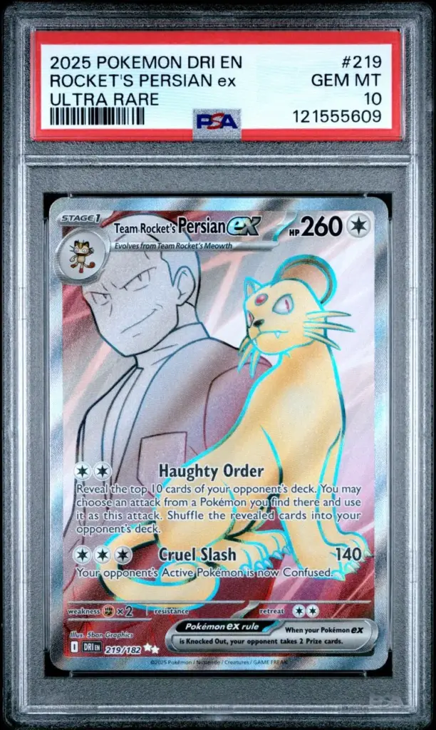ROCKET'S PERSIAN ex 219/182 – Destined Rivals – PSA 10