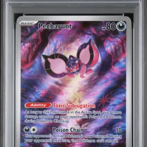 PECHARUNT 129/SVP – Scarlet & Violet Black Star Promos – PSA 9