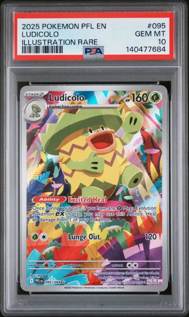 LUDICOLO 095/094 – Phantasmal Flames – PSA 10