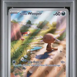 PALDEAN WOOPER 102/094 – Phantasmal Flames – PSA 10