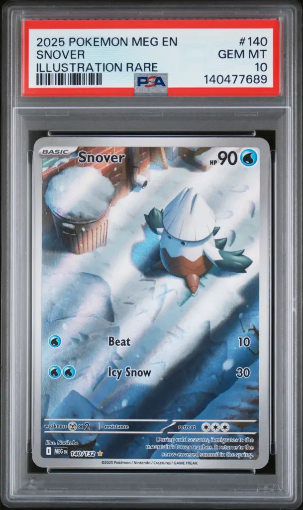 SNOVER 140/132 – Mega Evolution – PSA 10