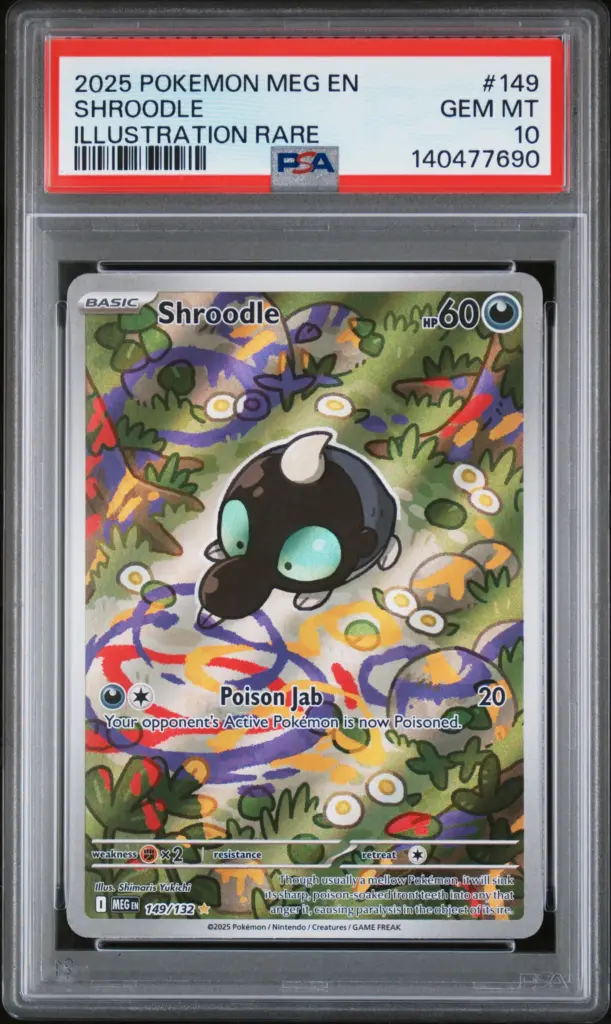 SHROODLE 149/132 – Mega Evolution – PSA 10