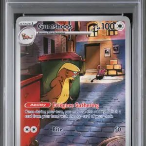 GUMSHOOS 153/132 – Mega Evolution – PSA 10