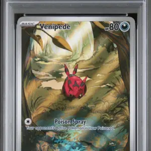 VENIPEDE 132/086 – Black Bolt – PSA 8