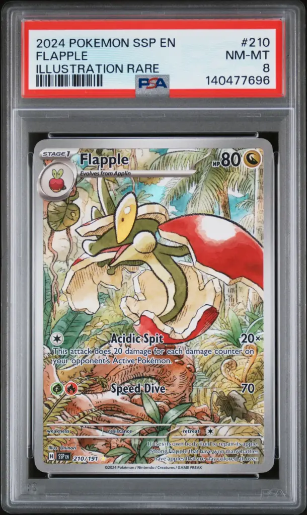 FLAPPLE 210/191 – Surging Sparks – PSA 8