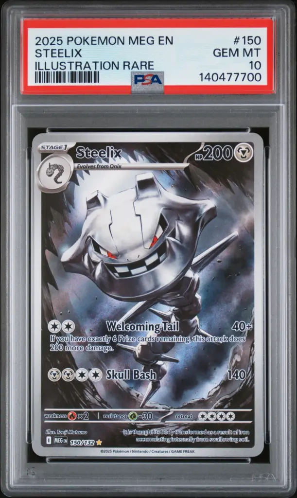 STEELIX 150/132 – Mega Evolution – PSA 10