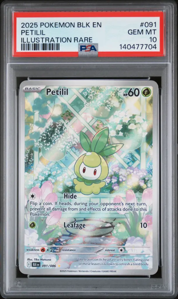 PETILIL 091/086 – Black Bolt – PSA 10