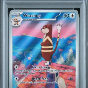 WATCHOG 153/086 – White Flare – PSA 10
