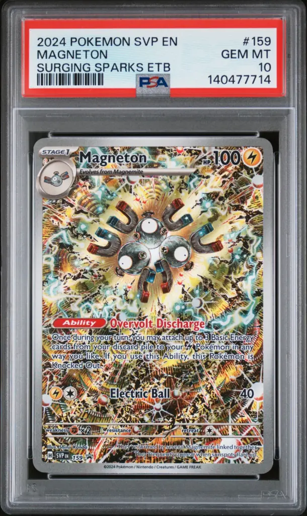 MAGNETON 159/SVP – Scarlet & Violet Black Star Promos – PSA 10