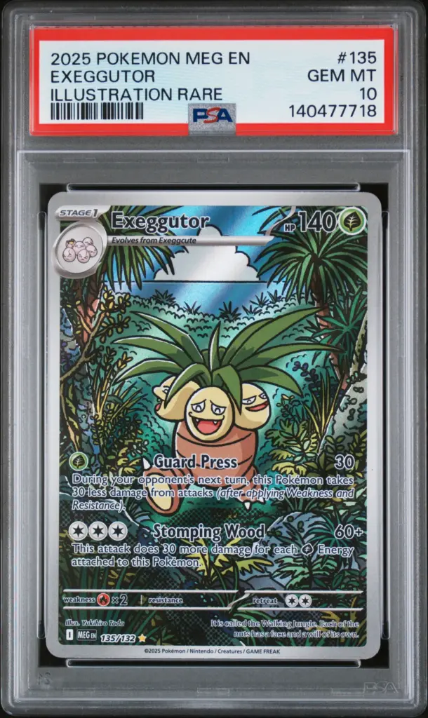 EXEGGUTOR 135/132 – Mega Evolution – PSA 10