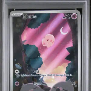 MUNNA 116/086 – Black Bolt – PSA 9