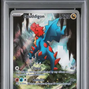 DRUDDIGON 151/086 – White Flare – PSA 9