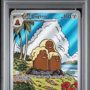 ALOLAN DUGTRIO 208/191 – Surging Sparks – PSA 10