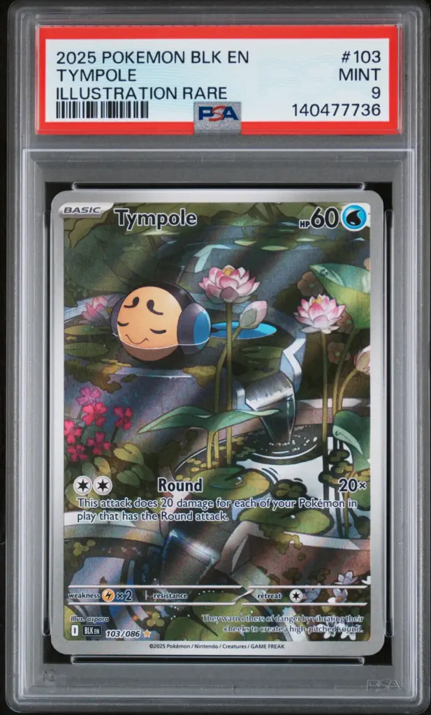 TYMPOLE 103/086 – Black Bolt – PSA 9