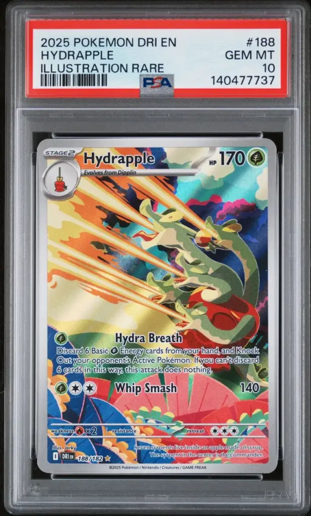 Hydrapple 188/182 – Destined Rivals – PSA 10 – Cert 140477737