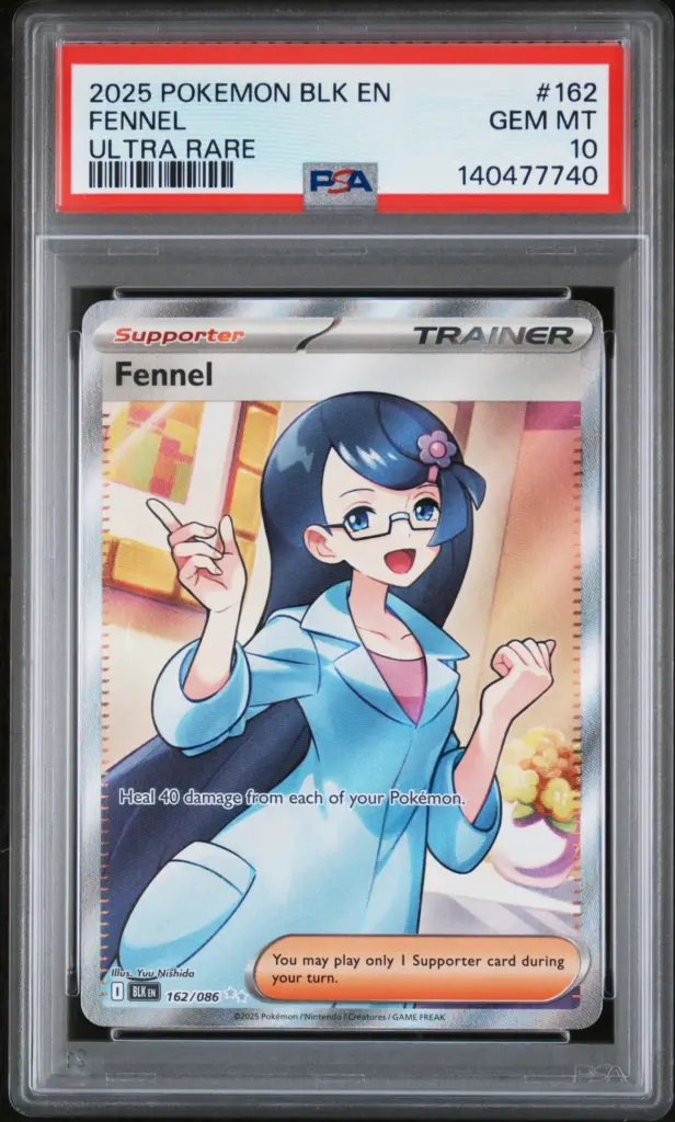 FENNEL 162/086 – Black Bolt – PSA 10 (140477740)