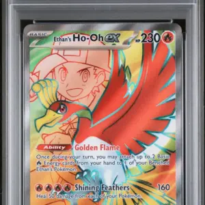 ETHAN'S HO-OH ex 209/182 – Destined Rivals – PSA 10