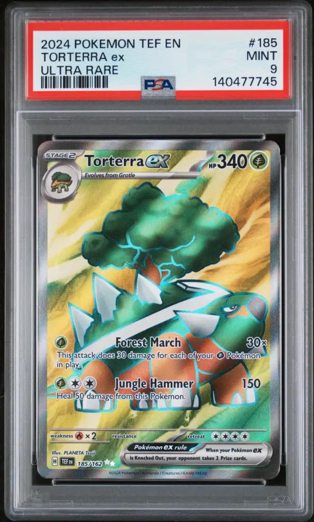 TORTERRA ex 185/162 – Temporal Forces – PSA 9