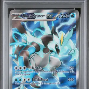 BLACK KYUREM ex 218/191 – Surging Sparks – PSA 9