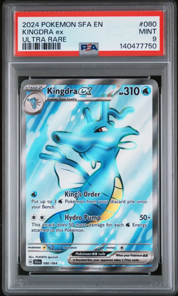 KINGDRA ex 080/064 – Shrouded Fable – PSA 9