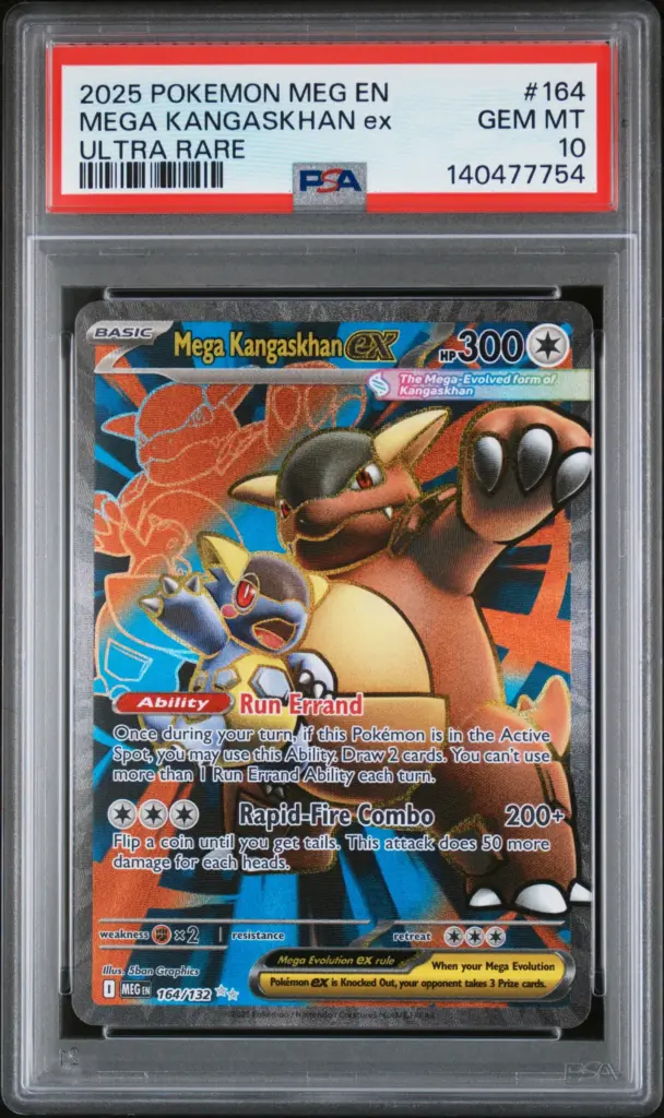 MEGA KANGASKHAN ex 164/132 – Mega Evolution – PSA 10