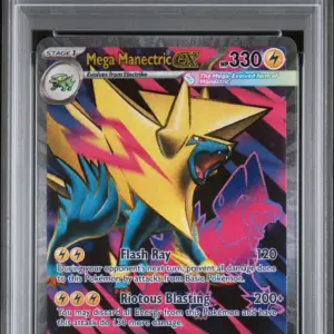MEGA MANECTRIC ex 158/132 – Mega Evolution – PSA 10