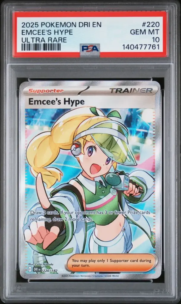 EMCEE'S HYPE 220/182 – Destined Rivals – PSA 10