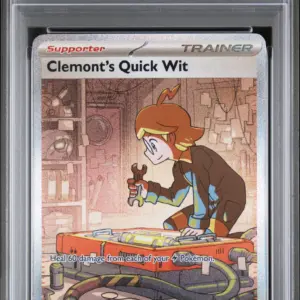 CLEMONT'S QUICK WIT 243/191 – Surging Sparks – PSA 9