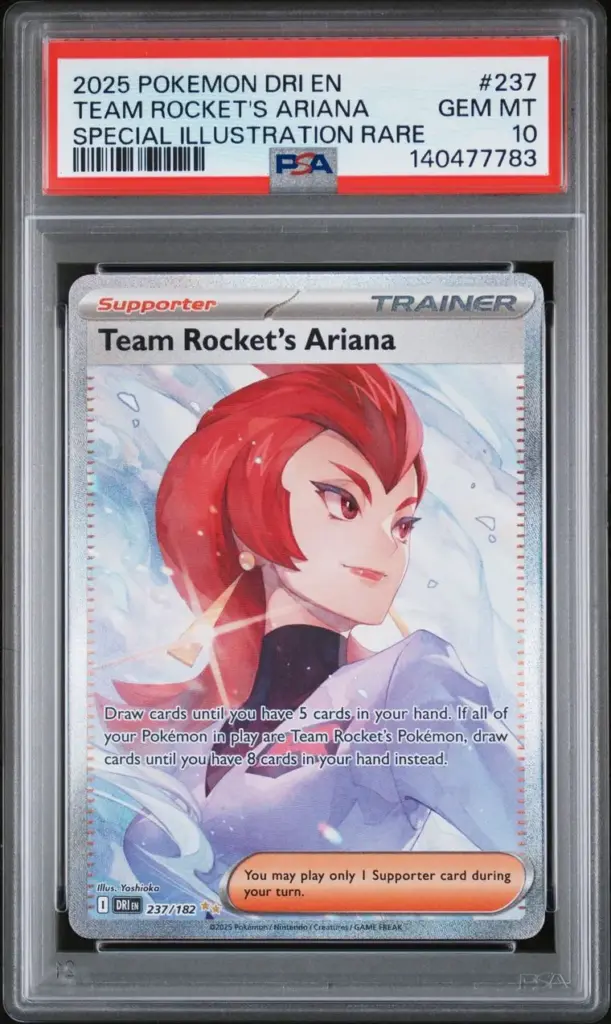 Team Rocket’s Ariana 237/182 – Destined Rivals – PSA 10 – Cert 140477783