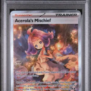 ACEROLA'S MISCHIEF 183/132 – Mega Evolution – PSA 10