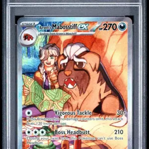 Arven’s Mabosstiff ex 235/182 – Destined Rivals – PSA 10 – Cert 145096234