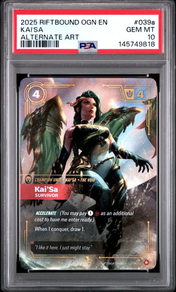 KAI'SA 039A/298 – Origins – PSA 10