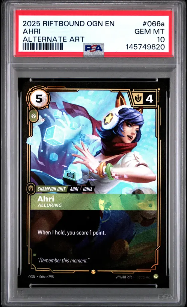 AHRI 066A/298 – Origins – PSA 10